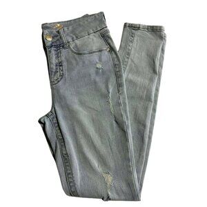 SEVEN7 Women's High Rise Skinny TUMMYLESS jeans, Slimming Control Panel Size 4